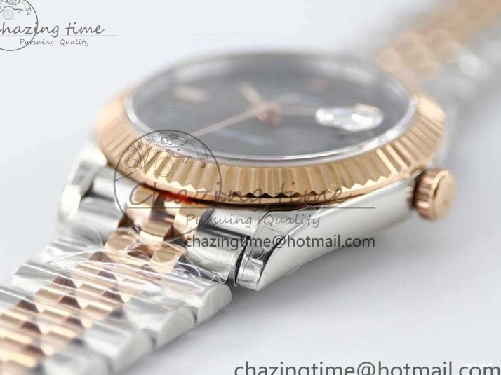 VR3235 904L Green on 126331 Edition Dial SS Bracelet RG Best 41 Steel TWF Jubilee 1:1 RG SS DateJust Roman Gray 0421